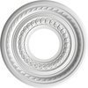 Ekena Millwork Cole PVC Clng Medallion (Fits Canopies up to 4 1/4"), Metallic Gold Rush, 10"OD x 3 1/2"ID x 3/4"P CMP10COCGH